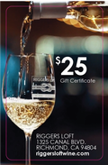 $25 Riggers Loft Gift Card